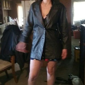 Women's Tribeca studio  Black Leather Jacket